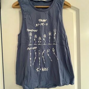 Caffeine and Kilos Graphic Workout Tank Top